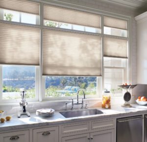 cellular blinds, honeycomb shades, light filtering, privacy blinds