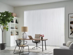 vertical blinds, vertical shades, fabric blinds,