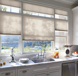 Hunter Douglas blinds, honeycomb shades, double cellular blinds, light filtering, privacy blinds, top down bottom up