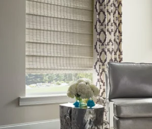 woven wood blinds, blinds, custom curtains, draperies