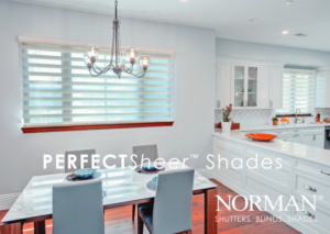 PerfectSheer Shade Guide, Norman PerfectSheer, sheer shading, sheer blinds, horizontal blinds