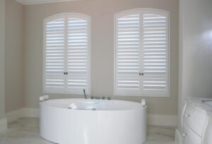 arched shutters, plantation shutters, wood shutters, composite shutters, specialty shaped shutters