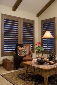 composite material shutters, fake wood shutters, white shutters, plastic shutters, blinds, composite shutters